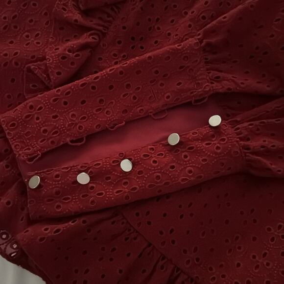 Robert Rodriguez | Laced Charlotte Top Size 4 - Picture 13 of 16